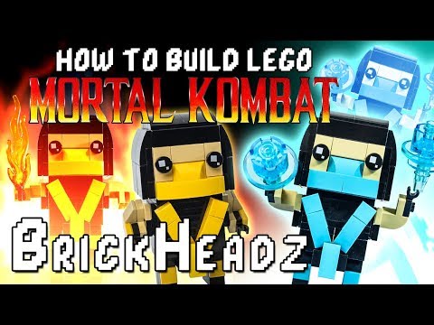 Build Mortal Kombat Ninja LEGO BrickHeadz!