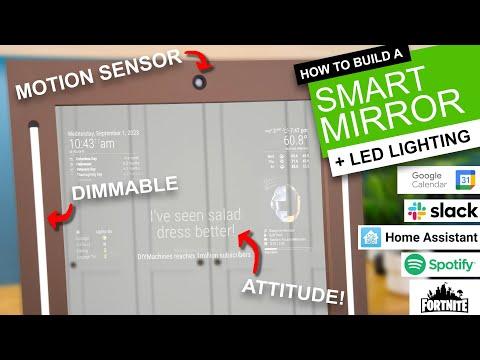 Build a DIGITAL MAGIC MIRROR - Full Tutorial