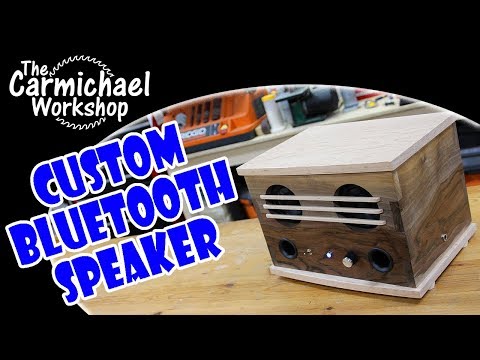 Build a DIY Wooden Bluetooth Speaker - Fun Woodworking Project