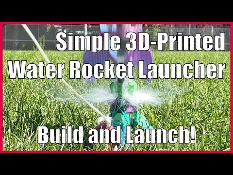 Build a Simple 3D-Printed Water Rocket Launcher