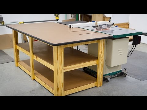 Build a Workbench / Outfeed Table