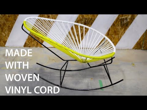 Build a Woven Rocking Chair! A Super Chill Acapulco Chair