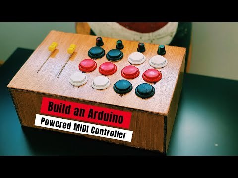 Build an Arduino MIDI Controller (UNDER 40$!!!)