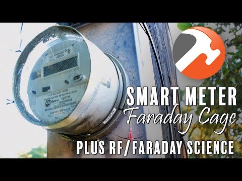 Build an RF Blocking Faraday Cage For Your Smart Meter +Bonus Faraday Science/History