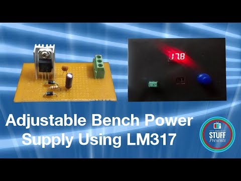 Build your own Variable Bench Power Supply from scratch | Using laptop adapter &amp;amp; LM317