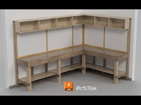 Build your own workbench garage