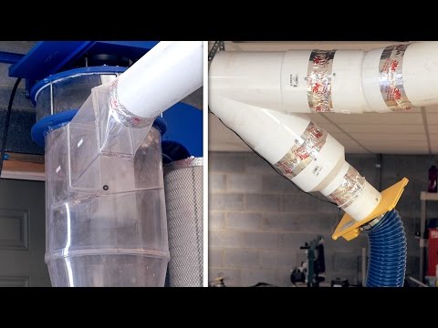 Building An Automated Dust Collection System w/ iVac &amp;amp; Clearvue CV1800