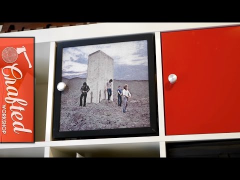 Building An IKEA Expedit / Kallax Door with Vinyl Album Art