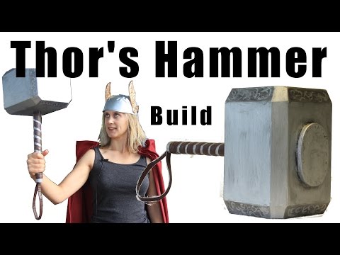 Building Thor's Hammer for a Halloween Costume