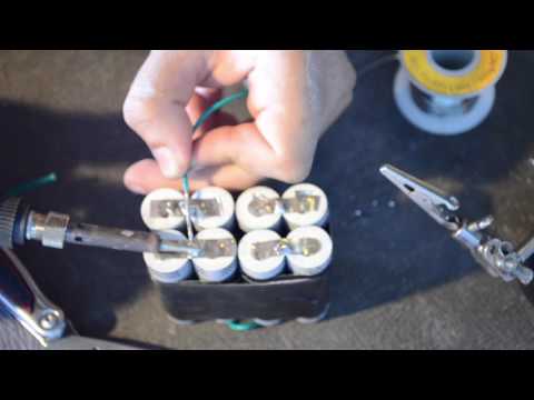 Building a 3.7V 20 Ah battery pack