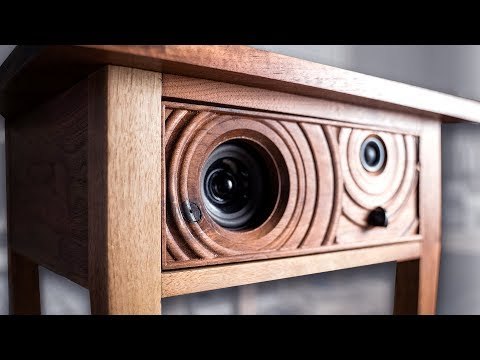 Building a Bluetooth Speaker into a Side Table