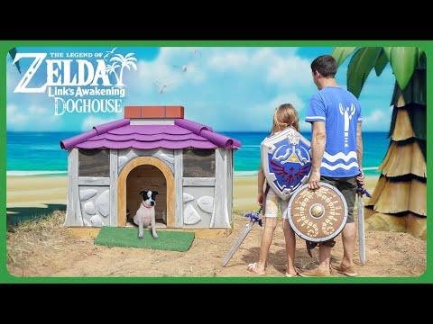 Building a Legend of Zelda Doghouse