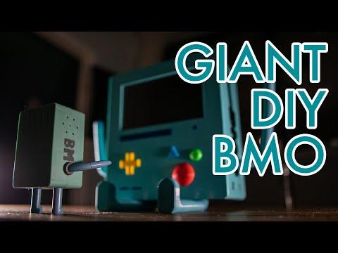 Building a Life Size BMO from Scratch Part 2: Parametric 3D Design, 3D Printing and Assembly