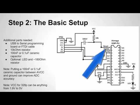 Building a Simple Arduino Compatible Circuit