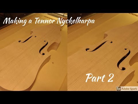 Building a Tenor NyckelHarpa Part 2