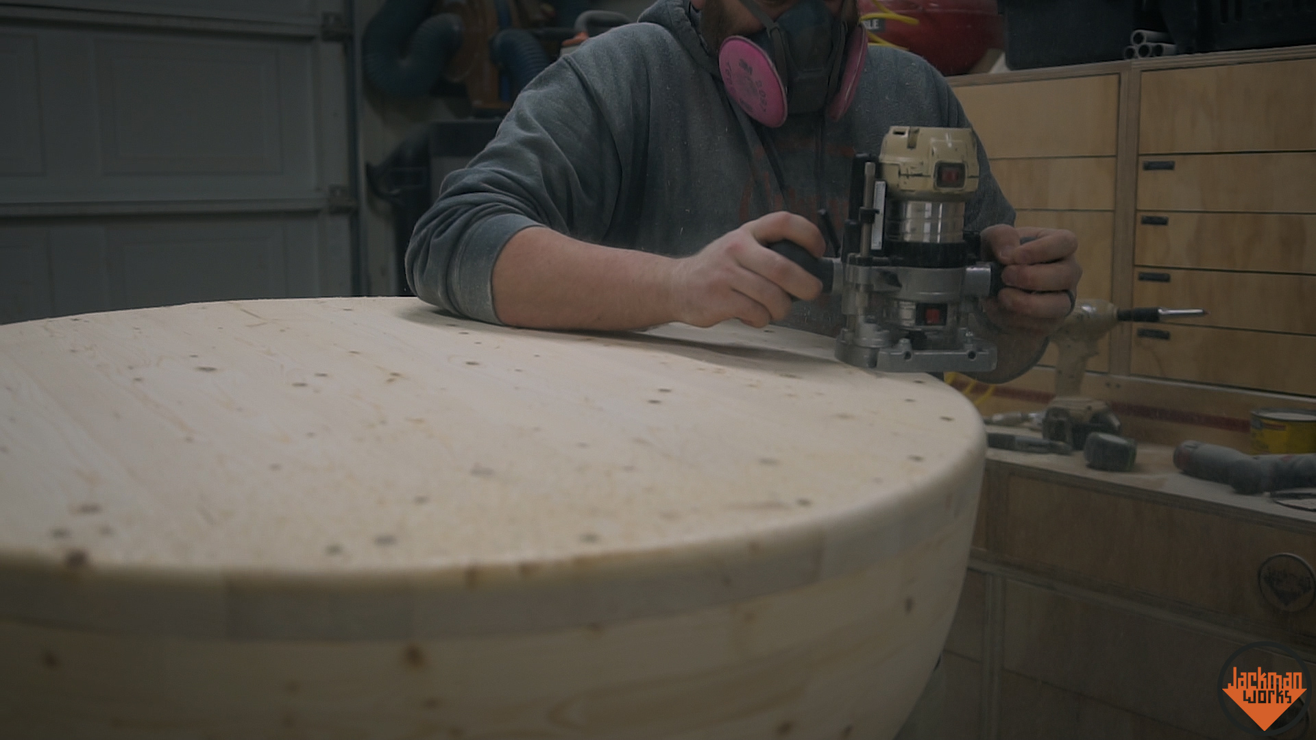 Building a giant baseball chair from 2x4s 24.jpg