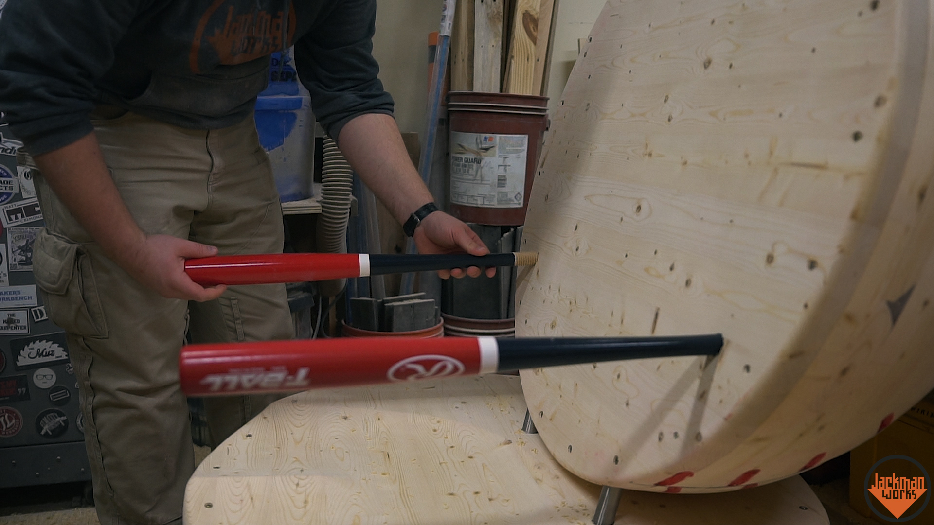 Building a giant baseball chair from 2x4s 36.jpg