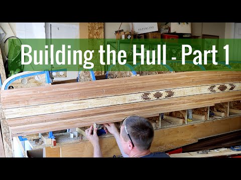 Building the Hull - Part 1 (Ep 6 - Cedar Strip Canoe Build)