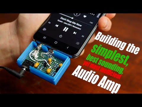 Building the simplest, best sounding, yet most inefficient Audio Amp! || Class A Audio Amp Tutorial