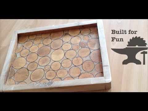 Built for Fun #05 Plateau en rondin de bois