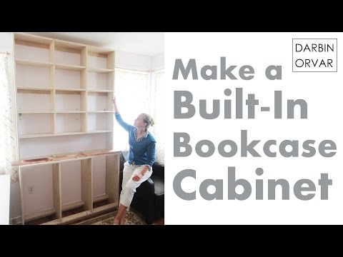 Built-In Bookcases &amp;amp; Cabinet Construction