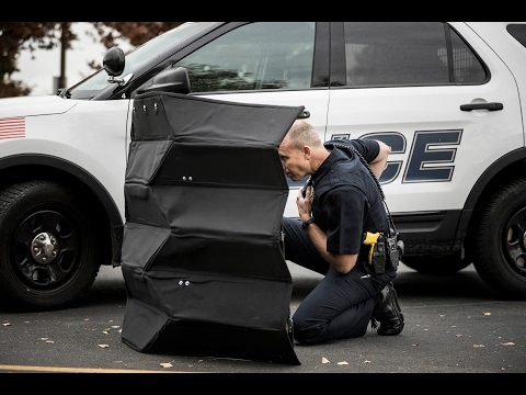 Bullet-proof origami: folding Kevlar shield designed by BYU mechanical engineers