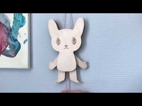 Bunny Pull Puppet