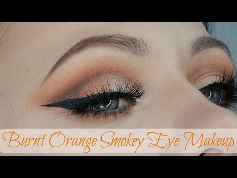 Burnt Orange Smokey Tutorial | Danielle Scott