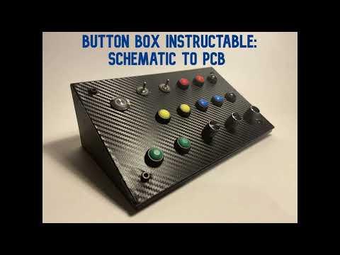 Button Box Instructable: Schematic to PCB