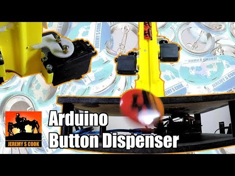 Button Dispenser Robot [Arduino Capacitive Sensor]