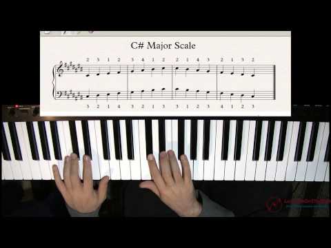 C# Major Scale - Learn to Play Piano - Lesson 46