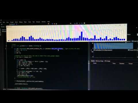 C# AudioSpectrum with 8192