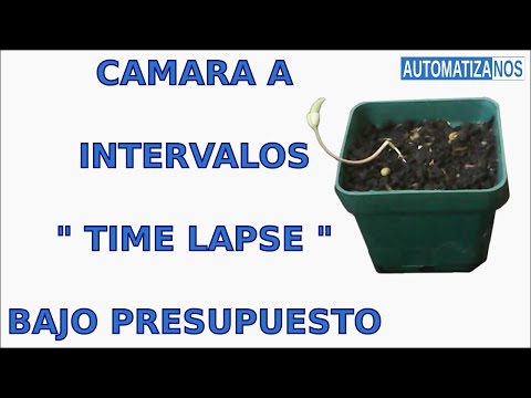 CAMARA A INTERVALOS &amp;quot;TIME LAPSE&amp;quot; DE BAJO PRESUPUESTO