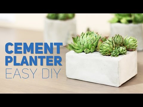 CEMENT PLANTER / DIY