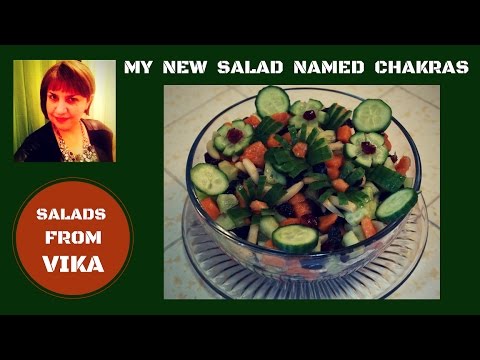 CHAKRA SALAD / My Own Recipe