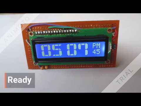 CLOCK USING ATMEGA 8