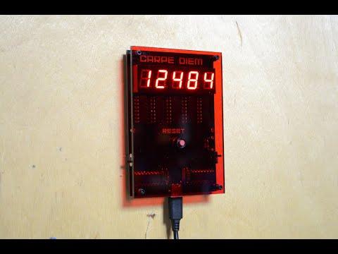 CMOS Clock Counter - 4060 IC Build