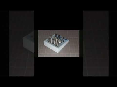 CNC Bits Holder | STL File on MyminiFactory: