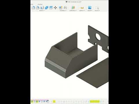 CNC Control Box Upgrade | Design in Fusion360