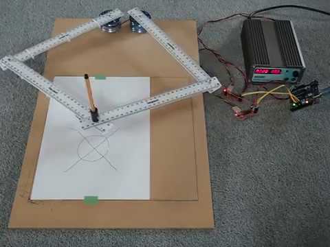 CNC Dual Arm Plotter