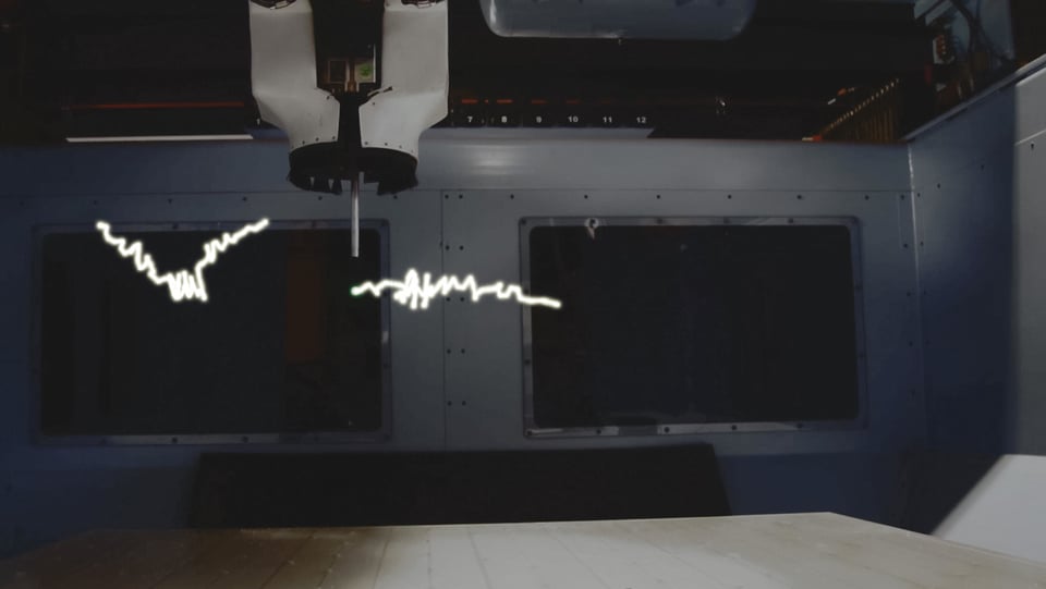 CNC Light Painting