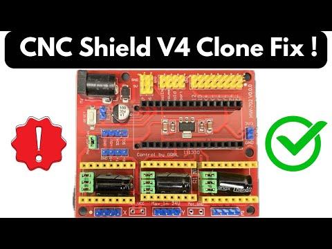 CNC Shield V4 Clone Fix !