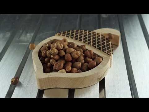 CNC machining a hazelnut tray