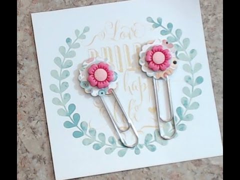 CRAFT FAIR|TEACHER|CO-WORKER GIFTS {TUTORIAL SERIES} #4 {PLANNER | BOOKMARKS}