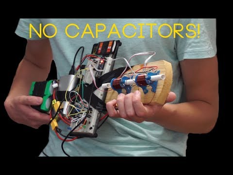 CRAZY coilgun without massive capacitors part 1