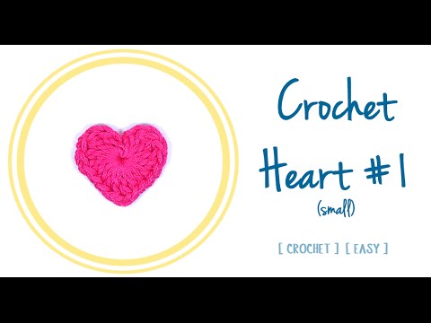 CROCHET HEART #1 (small) | Patrones Valhalla ENG