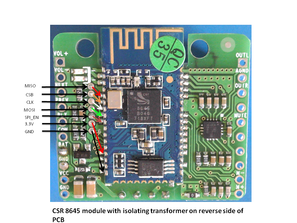 CSR 8645 module with isolating transformer on reverse side of PCB.png