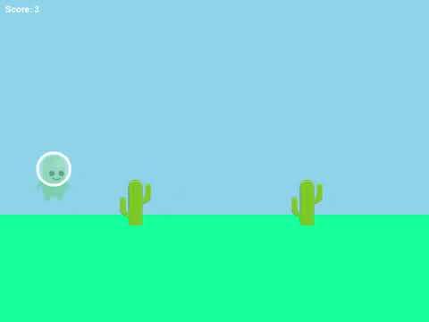 Cactus Runner - Pygame Zero Demo