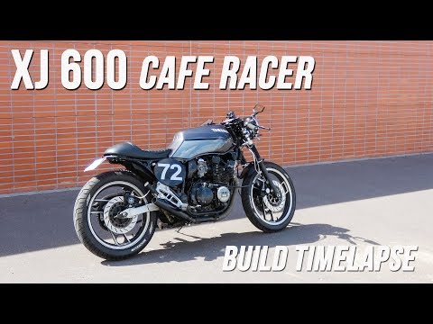 Cafe Racer Timelapse build - Yamaha XJ 600 (FJ 600)