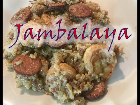 Cajun Shrimp and Sausage Jambalaya